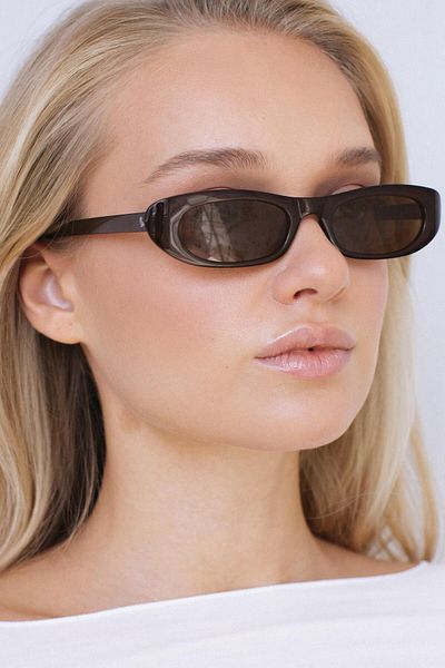 Bilge Karga Servi Brown Brown Sunglasses