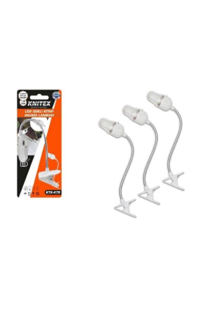 Knitex Ledli Kitap Okuma Lambası Ktx-479