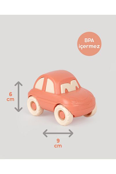lets be child Tiny Vehicles - Cute Car-Salmon