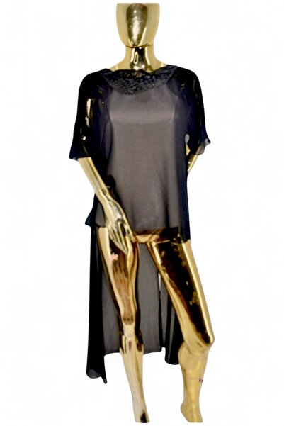 KLASTARZ #DERİSHOW 36 #S #İÇLİDIŞLI #İKİLİ ŞİFON #BLUZ