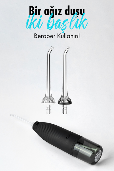 Glimo Ağız Duşu | Derin Diş Arası Temizlik, Diş Eti Masajı & Plak Karşıtı | Taşınabilir Water Floss Cihazı