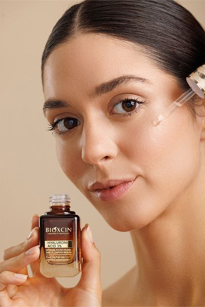 Bioxcin Kyselina hyaluronová 3% 30 ml Intenzivní hydratační vyplňující sérum - panthenol (vitamín B5)