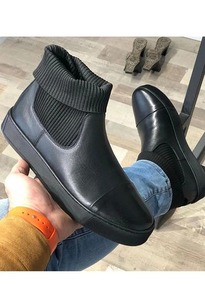 CLAS Swood Merzen 23114 Κομψές αθλητικές ανδρικές μπότες με κάλτσες