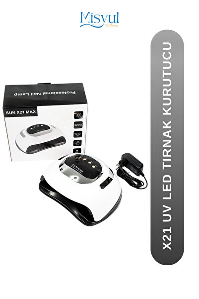 Misyul X21 Uv Led Tırnak Kurutucu 320 W 72 Led Protez Tırnak Kalıcı Oje Kurut...