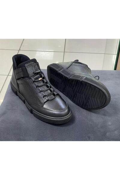 JAMES FRANCO 5170 Bağsız Boğazı Streçli Tarz Deri Erkek Günlük Bot