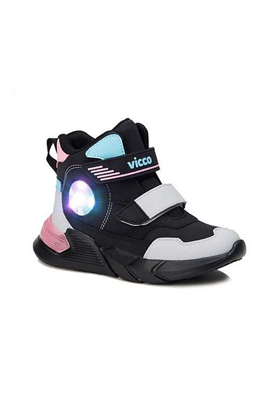 Vicco Sumo Kids Black Outdoor Shoes 946.P21K.207-18