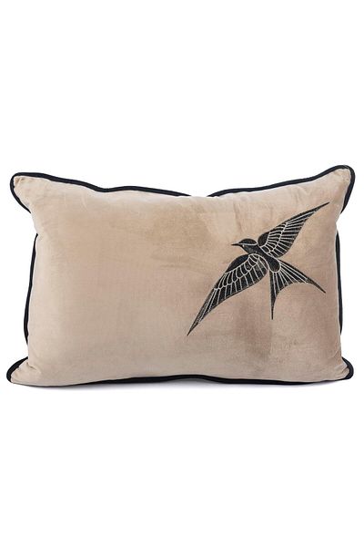 Mikasa Moor Μαξιλάρι Isla Beige Single Bird 40x60