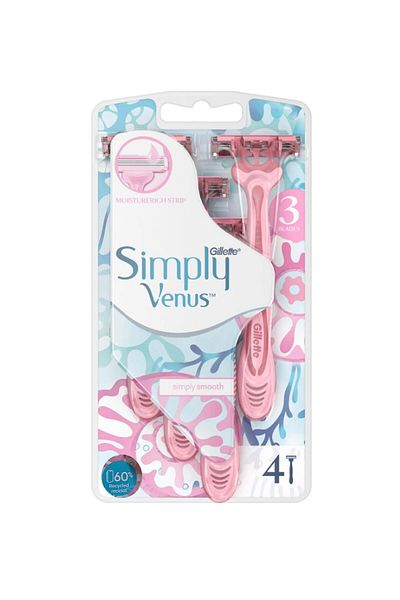 Gillette Venus Simply 3 - Bag of 4