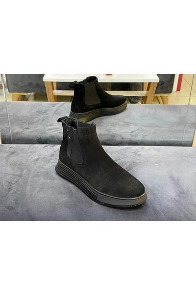 MARCOMEN 14346 Chelsea Air Sole Leather Men's Casual Boots