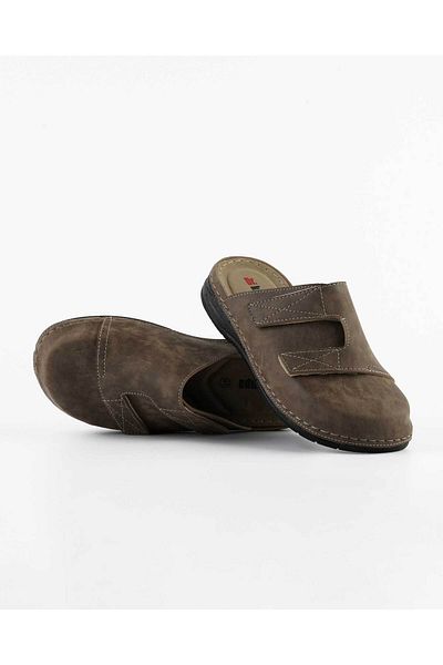 DR KLOMPA Ανδρικές Παντόφλες MS553 Mink Mikanos Orthopedic Sabo Slippers
