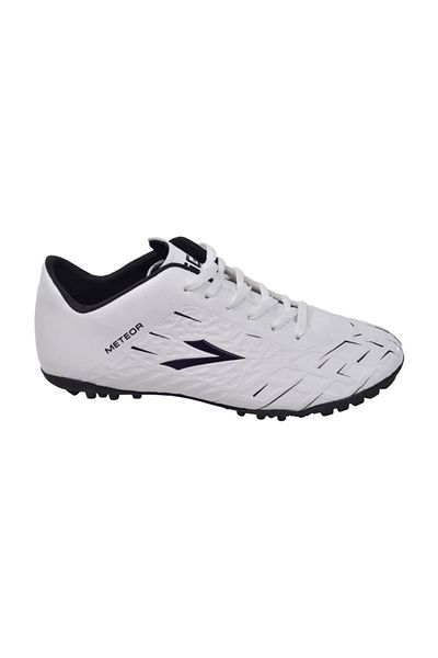 LIG Ανδρικά παπούτσια ποδοσφαίρου Astroturf Meteor Black White Color.