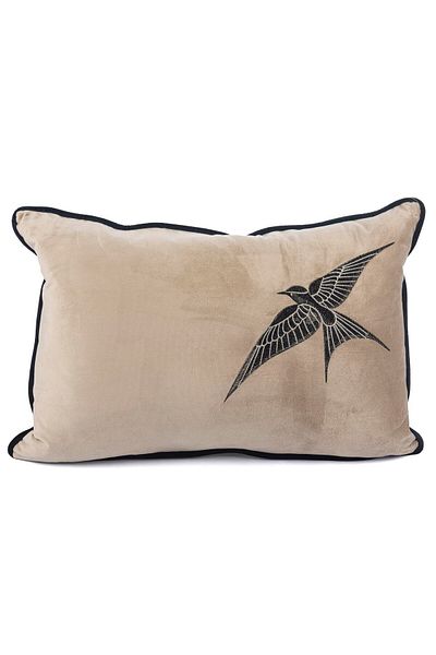 Mikasa Moor Μαξιλάρι Isla Beige Single Bird 40x60
