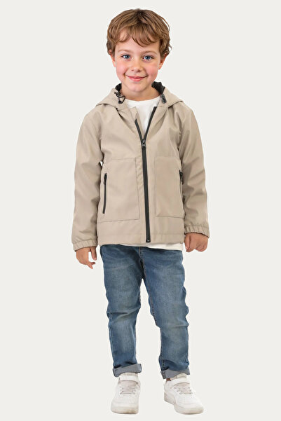 Riverstorm Dečačka kabanica za vodu i kišu - Stone Postavljeno sa dvostrukim ...