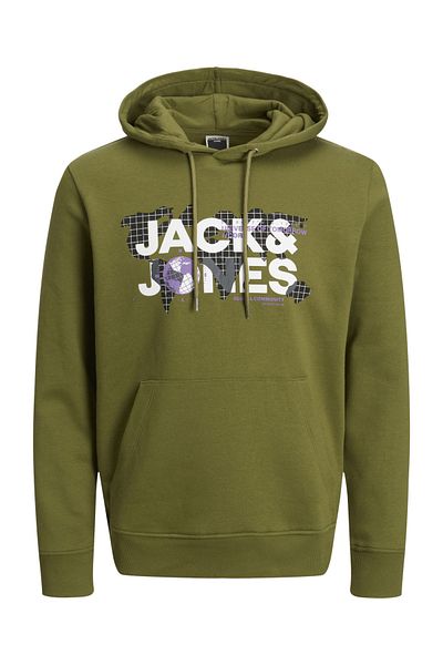 Jack & Jones Φούτερ με κουκούλα με λογότυπο - Dust