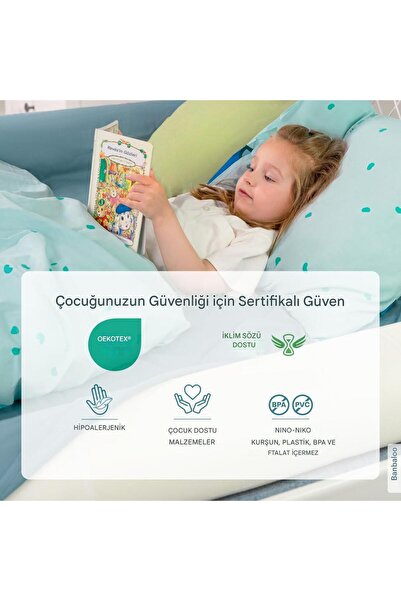 Genel Markalar Joybed 140 Cm Sünger Yatak Bariyeri, Düşmeye Karşı Çocuk Yatak Bariyer