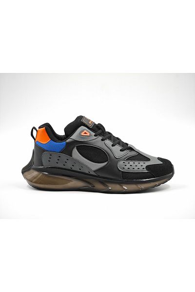 BOULDER 02045 Мъжки маратонки Air Sole, черно-оранжеви