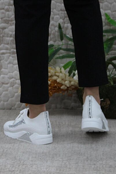 Guja Kadın Sneaker Günlük 24y301 Yüksek Taban Beyaz Spor Ayakkabı