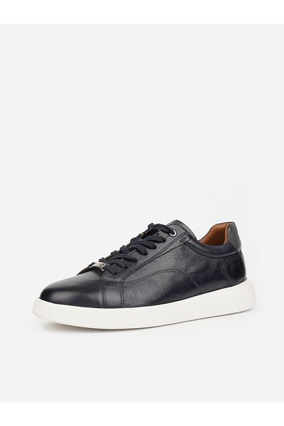 Pierre Cardin 63574 S Μαύρα Δερμάτινα Ανδρικά Παπούτσια Casual