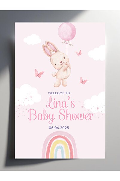 Siorina Events Baby Shower Davetiye Parti Davetiye, Boy Girl, Özel Gün Daveti...