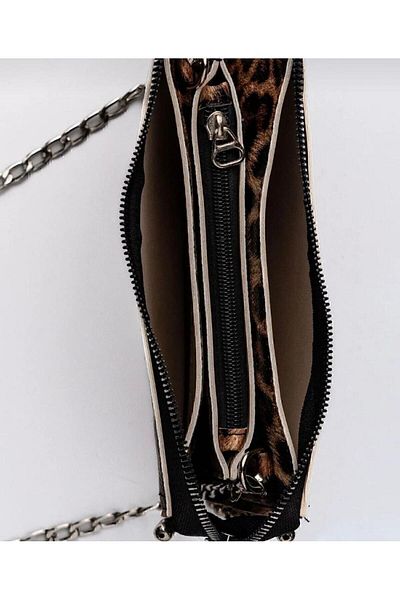 Mercan Studded Women's Wallet Bag - Cross Chain Strap