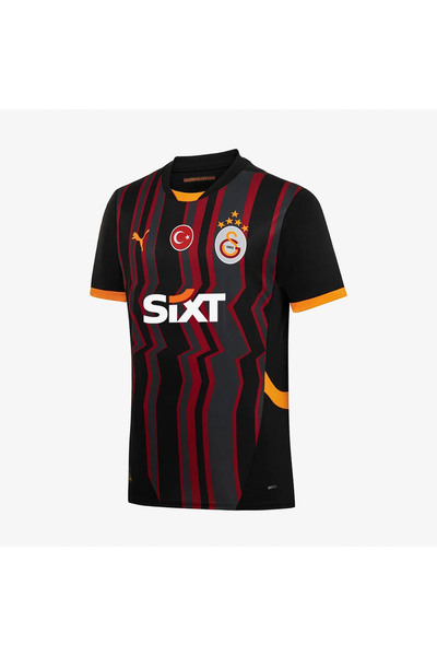 Puma Galatasaray 2024-25 Alternatif Erkek Siyah Futbol Forması