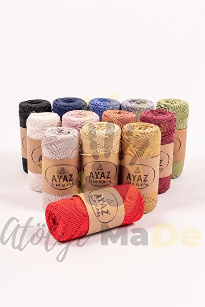 Ayaz Slim Supra -1257- Ayaz Slim Supra 100gr 200m %80Pamuk %20Polyester