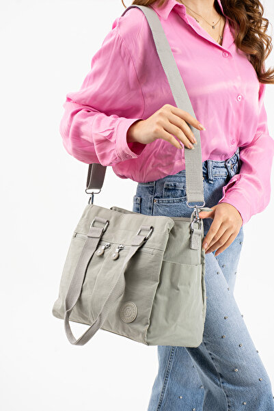 YOGII Surse Model VIP жіноча велика водонепроникна сумка кринкил з хрестиком та ремінцем на плече