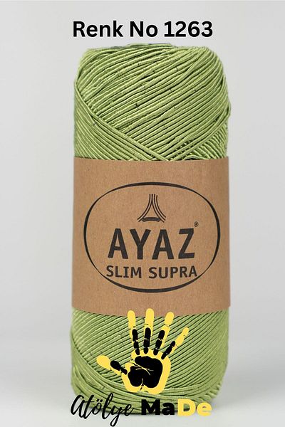 Ayaz Slim Supra -1263- Ayaz Slim Supra 100gr 200m 80%Βαμβάκι 20%Πολυεστέρας
