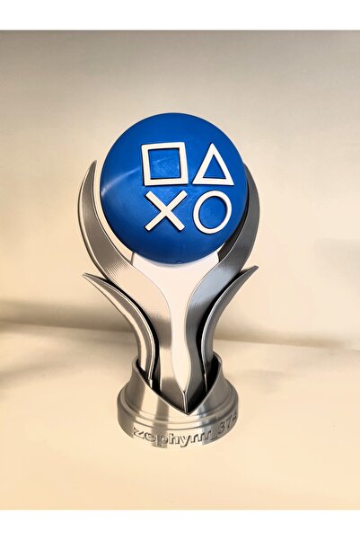 Baskı Maskı Kişiselleştirilebilir Playstation Ps5 Platinum Kupa Ödülü – 18 Cm...