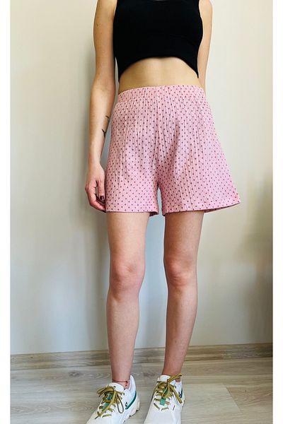 VOL Muslin High Waist Elastic Shorts Summer
