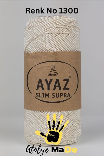 Ayaz Slim Supra -1300- Frosty Slim Supra 100gr 200m 80%Βαμβάκι 20%Πολυεστέρας