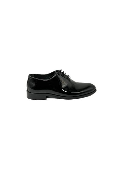 Pierre Cardin 103185 Premium Ανδρικά Παπούτσια Μαύρα λουστρίνι