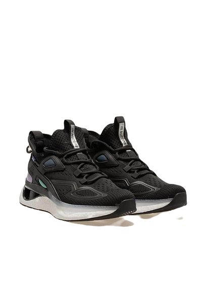 Guja Tenis casual pentru bărbați cu talpă înaltă - 24y508 alb-negru