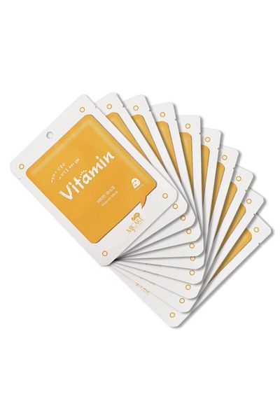 Mjcare On Vitamin Mask - Face Mask with vitamins 10 pcs