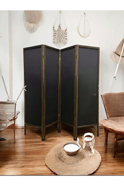 meditroia Paravan Seperatör 4 Kanatlı En 200cm Yükseklik 160cm Su Geçirmez Ar...