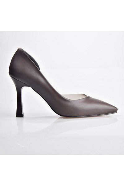 ERDAL KOÇYİĞİT AYAKKABI New Angel 653 Women's Transparent Detailed Classic Stiletto