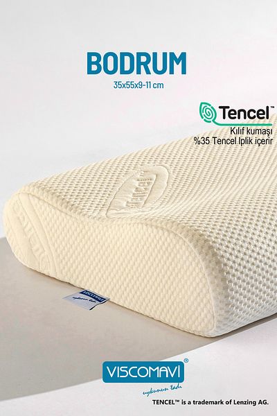 viscomavi Bodrum Ergonomic & Orthopedic Visco Pillow