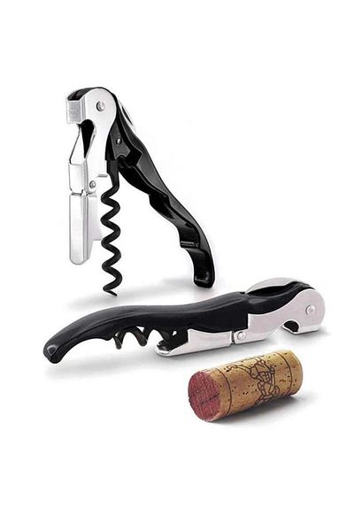 optana Corkscrew Practical Sturdy Waiter Type Opener Cutter