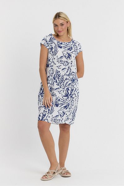 Heaven Ephesus Women's Dress - Muslin Shawl Pattern Milano Dress - 3065
