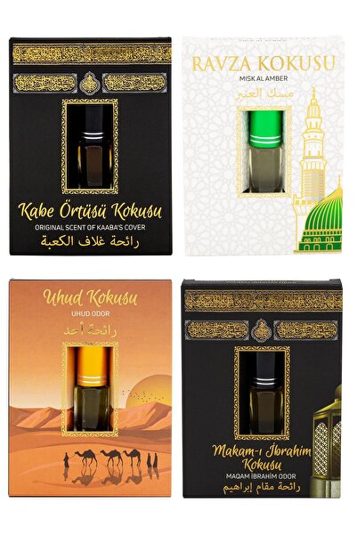 ESVED Kabe Örtüsü Kokusu Medine Ravza Kokusu Makamı İbrahim Kokusu ve Uhud ko...