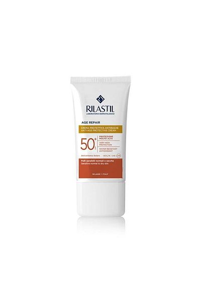 Rilastil Age Repair-Anti-Aging and Anti-Blemish Formation Facial Sunscreen Spf50+ 50ml