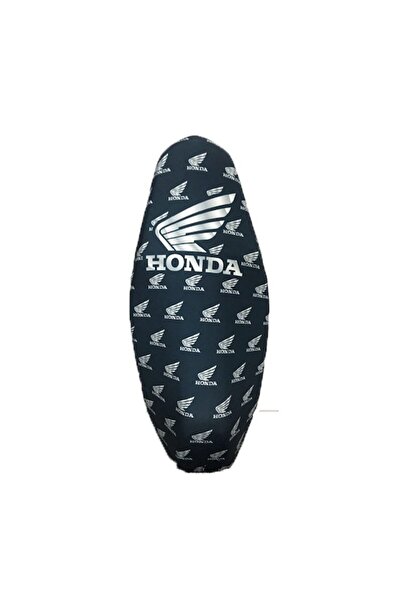 Gogo Honda Activa S Koltuk Kılıfı Beyaz Logo