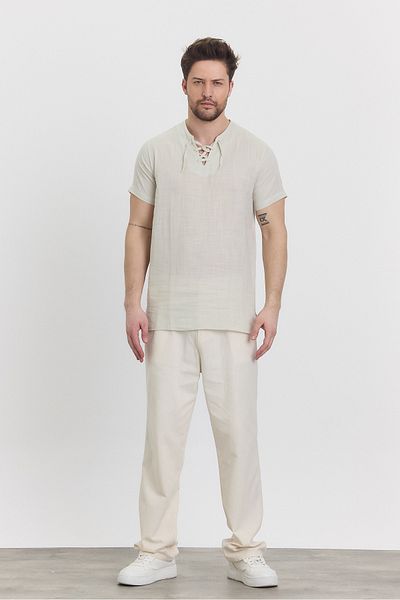 Heaven Ephesus ΠΟΥΚΑΜΙΣΟ ALACATI / T-Shirt (ΜΕ ΣΑΝΤΟΥΚ) - 4590