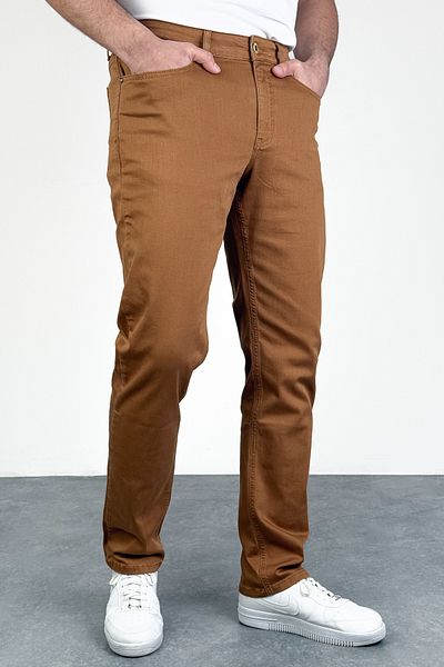 HLT JEANS Ανδρικό πλακάκι κανονικό τζιν Lycra εύκαμπτο τζιν παντελόνι HLTHE 001982