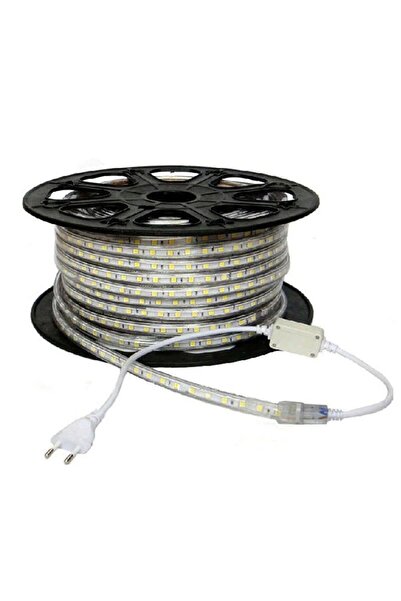 ŞANLED Hortum Esnek Şerit Led Beyaz ,mavi,günışığı,amber Rengi + 220v Fiş/2,3,4,5,10,15,20,25,50,100 Metre