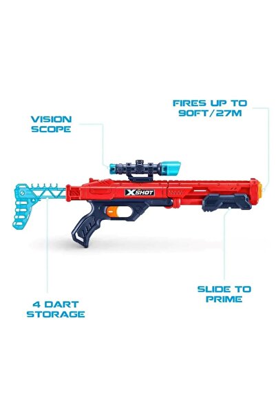 Sunman Seçtim Aldım Zuru X-shot Sünger Tabancası 36435 Excel 16 Mermi 8