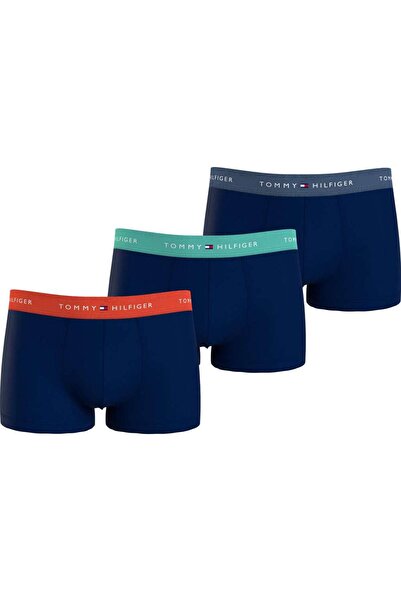 Tommy Hilfiger 3P WB TRUNK Erkek Kahverengi Boxer - UM0UM02763