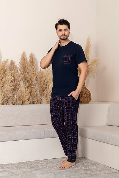 nisaNCa Καλοκαιρινό κοντομάνικο 100% βαμβακερό ανδρικό σετ πιτζάμες - Special Series Fathers Day