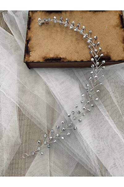 ASİMEL TASARIM Accesoriu pentru păr gri Nuntă Henna Nuntă de căsătorie Logodnă Absolvire