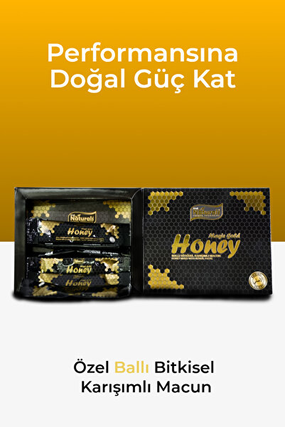 Aktiva Naturals Magic Gold Honey Özel Ballı Bitkisel Karışımlı Macun 12x12gr.